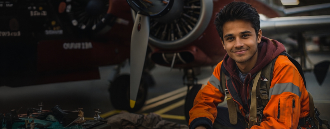 Aviation College Banner